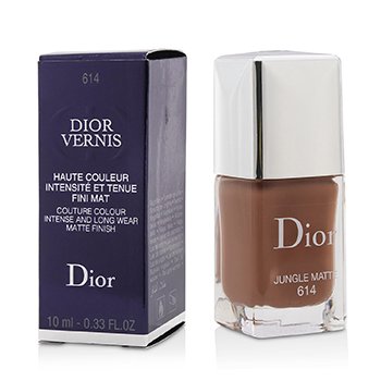 Dior Vernis Couture Colour Intense And Long Wear Matte Finish Nail Lacquer - # 614 Jungle Matte