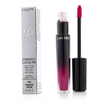 L'Absolu Lacquer Buildable Shine & Color Longwear Lip Color - # 366 Power Rose