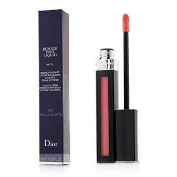 Rouge Dior Liquid Lip Stain - # 362 Impulse Matte (Coral Pink)