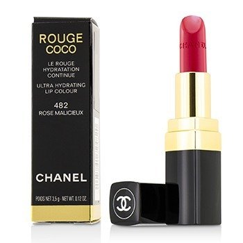Svěží rtěnka s hydratačním účinkem Rouge Coco Ultra Hydrating Lip Colour - # 482 Rose Malicieux