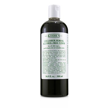 Kiehls Pleťová voda bez alkoholu s okurkou a bylinami Cucumber Herbal Alcohol-Free Toner ( Dry or Sensitive Skin )