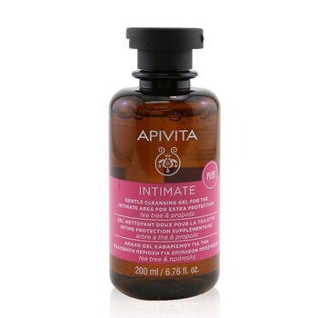 Apivita Intimní jemný čistící gel pro intimní partie pro extra ochranu s čajovníkem a propolisem