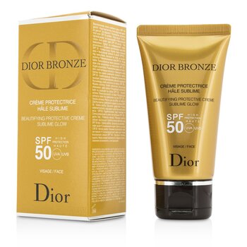 Dior Bronze Beautifying Protective Creme Sublime Glow SPF 50 For Face