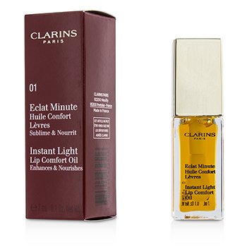 Komfortní lesk na rty Eclat Minute Instant Light Lip Comfort Oil - # 01 Honey