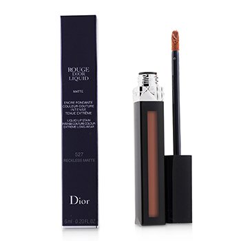 Rouge Dior Liquid Lip Stain - # 527 Reckless Matte (Orangey Beige)