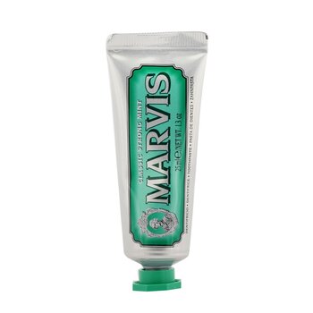 Marvis Klasická mátová pasta na zuby Classic Strong Mint Toothpaste (cestovní balení)