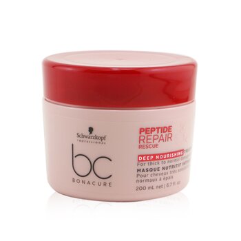 BC Bonacure Peptide Repair Rescue Deep Nourishing Treatment (For Thick to Normal Damaged Hair)