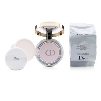 Capture Dreamskin Moist & Perfect Cushion SPF 50 With Extra Refill - # 010 (Ivory)