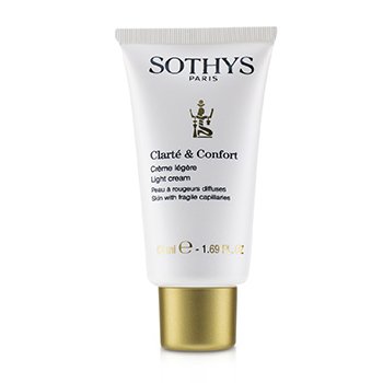 Sothys Clarte & Comfort lehký krém - pro pokožku s křehkými kapilárami