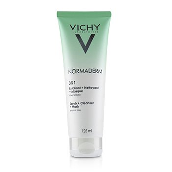 Vichy Normaderm 3v1 peeling + čisticí přípravek + maska (pro pleť se sklonem k akné / citlivou pleť)