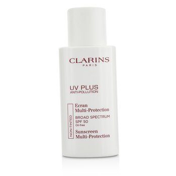 Clarins UV Plus Anti-Pollution ochrana proti slunci Multi-ochrana SPF 50 - Non Tinted