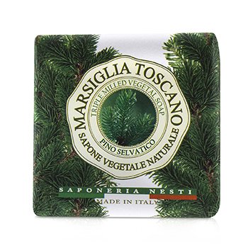 Marsiglia Toscano trojmleté rostlinné mýdlo - Pino Selvatico
