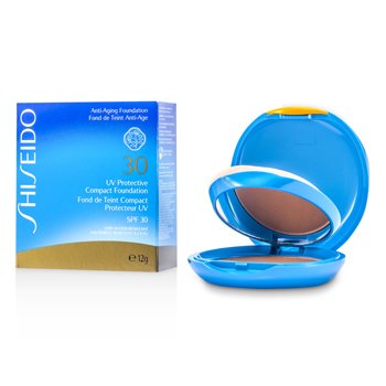 Kompaktní make-up s UV ochranou UV Protective Compact Foundation SPF 30 (pudřenka+náplň) - # SP50 Medium Ivory