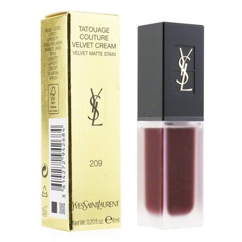 Yves Saint Laurent Tatouage Couture Velvet Cream Velvet Matte Stain - # 209 Anti-Social Prune