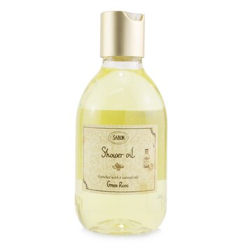 Sabon Sprchový olej – zelená růže (plastová láhev)