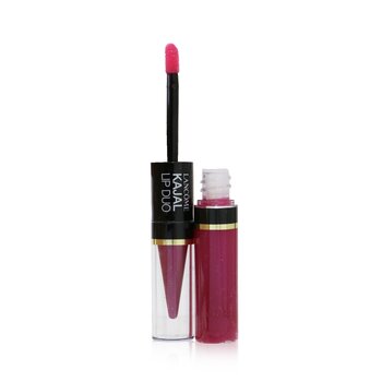 Lancome Kajal Lip Duo High Precision Lipstick & Illuminating Gloss - # 12 Pink Clash