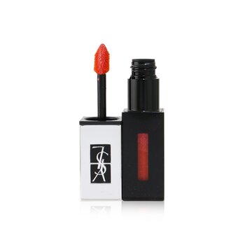 Yves Saint Laurent Rouge Pur Couture Vernis A Levres The Holographics Glossy Stain - # 506 Orange Gaming