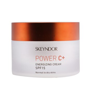 SKEYNDOR Energizující krém Power C+ SPF 15 - 3 % vit. C Deriv. (Pro normální až suchou pleť)