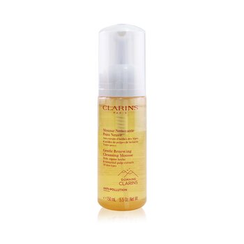 Clarins Gentle Renewing Cleansing Mousse with Alpine Herbs & Tamarind Pulp Extracts