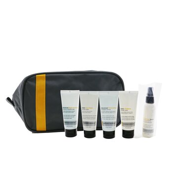 Menscience Menscience 5-Pieces Travel Set: Face Wash 59ml + Face Lotion 59ml + Shave Cream 57g + Post-Shave 59ml + Shampoo 59ml