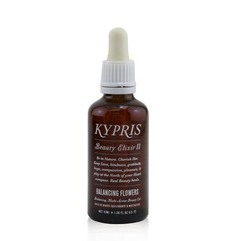 Kypris Beauty Elixir II – balancující, multiaktivní kosmetický olej (s balancujícími květy)