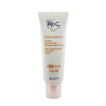 ROC Soleil-Protect Anti-Brown Spot Unifying Fluid SPF 50 UVA & UVB (viditelně redukuje hnědé skvrny)