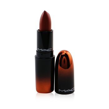 MAC Love Me Lipstick - # 406 Make Me Care (Burnt Orange Red)