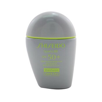 Shiseido Sportovní BB SPF 50+ Rychleschnoucí a velmi voděodolný - # Středně tmavý