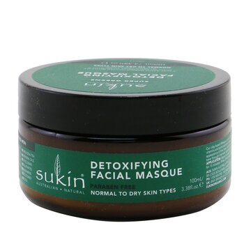 Sukin Super Greens detoxikační pleťová maska (normální až suché typy pleti)