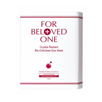 For Beloved One Crystal Radiant Bio-celulózová oční maska
