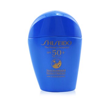 Shiseido The Perfect Protector SPF 50+ SynchroShield WetForce x HeatForce (velmi voděodolný)