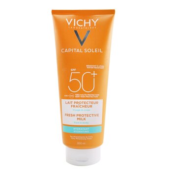 Vichy Capital Soleil Fresh ochranné mléko SPF 50 (voděodolné – obličej a tělo)