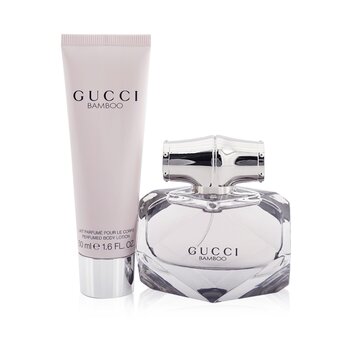 Gucci Bamboo Coffret: Eau De Parfum Spray 50ml + Perfumed Body Lotion 50ml