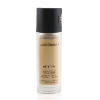 Original Liquid Mineral Foundation SPF 20 - # 20 Golden Tan (For Medium-Tan Cool Skin With A Rosy Hue) (Exp. Date 07/2022)