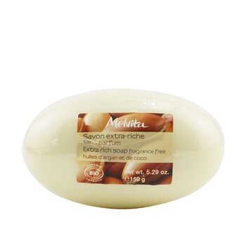 Melvita Extra bohaté mýdlo s arganovým olejem - bez parfemace