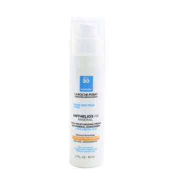Anthelios HA Mineral Daily Moisturizing Cream With Mineral Sunscreen + Hyaluronic Acid SPF 30