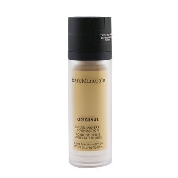 Bare Escentuals Original Liquid Mineral Foundation SPF 20 - # 08 Light (For Very Light Neutral Skin With A Subtle Yellow Hue) (Exp. Date 09/2022)