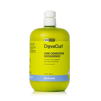 DevaCurl One Condition Decadence Ultra-Rich Cream Conditioner - For Dry, Coarse Curls
