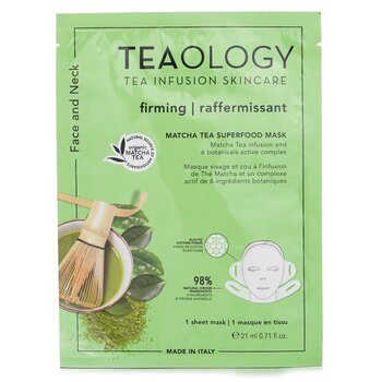 Teaology Matcha Tea Superfood Maska na obličej a krk