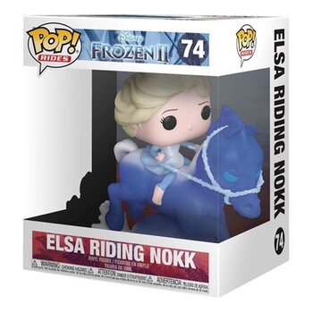 Funko POP! Ride Disney: Frozen II - Elsa Riding Nokk Toy Figures