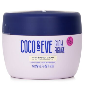 Coco & Eve Glow Figure Whipped Body Cream - # Lychee & Dragon Fruit Scent
