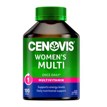 [Authorized Sales Agent] Cenovis Once Daily Women's Multi - 100 Capsules
