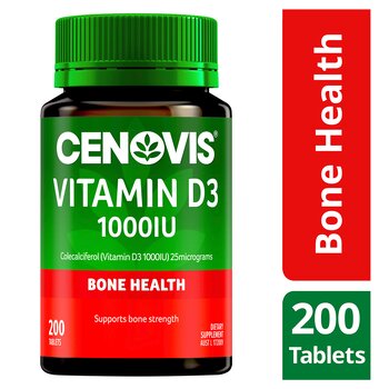 [Authorized Sales Agent] Cenovis Calcium VD - 200 Tablets