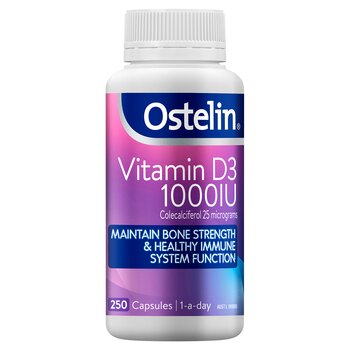 [Authorized Sales Agent] Ostelin Vitamin D3 1000IU - 250 Capsules