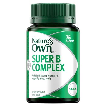 Natures Own [Authorized Sales Agent] Natures Own Super B Complex - 75 Capsules