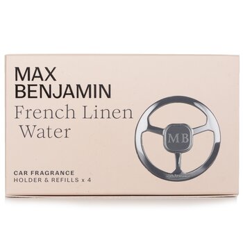 Max Benjamin Car Fragrance Gift Set - French Linen Water