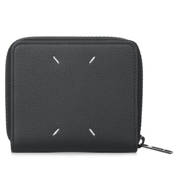 Zip-around compact wallet