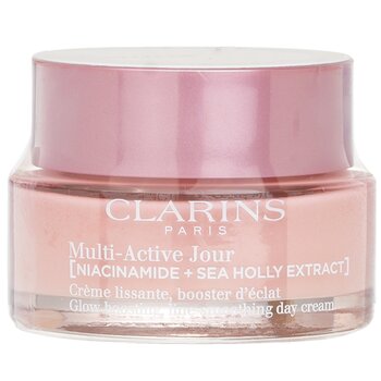 Clarins Multi-Active Jour( Niacinamide+Sea Holly Extract) Glow Boosting Line-Smoothing Day Cream Dry Skin