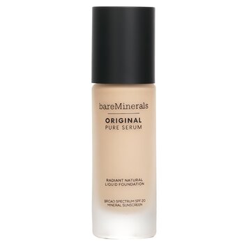 BareMinerals Original Pure Serum Radiant Natural Liquid Foundation Mineral SPF 20 - # Fair Warm 1