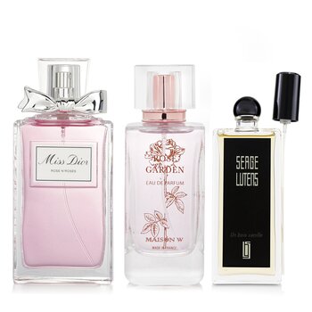 Maison W x Miss Dior x Serge Luten-Rose & Un Bois Vanille Eau De Parfum Spray Bundle